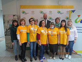 Команда Бийского филиала Центра реабилитации слепых ВОС успешно выступила на пятом чемпионате Алтайского края «Абилимпикс»