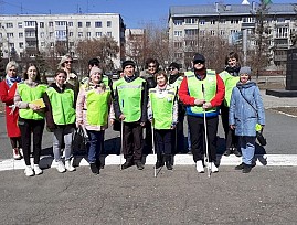 Активисты Алтайской региональной организации ВОС приняли участие в конкурсе по пространственному ориентированию