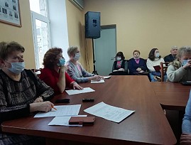 В Аппарате управления Санкт-Петербургской региональной организации ВОС состоялся семинар для председателей и секретарей МО ВОС по вопросам проведения отчётно-выборной кампании