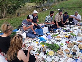 Активисты Дагестанской региональной организации ВОС приняли участие в экскурсионной поездке в южную часть Республики Дагестан