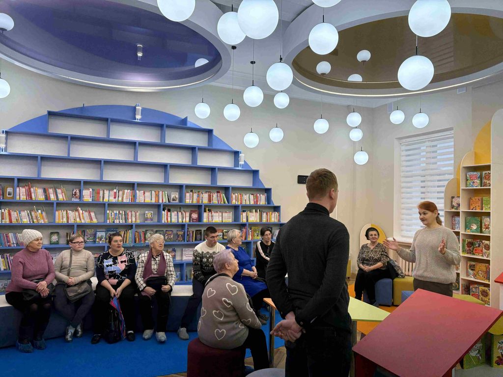 посетители библиотеки