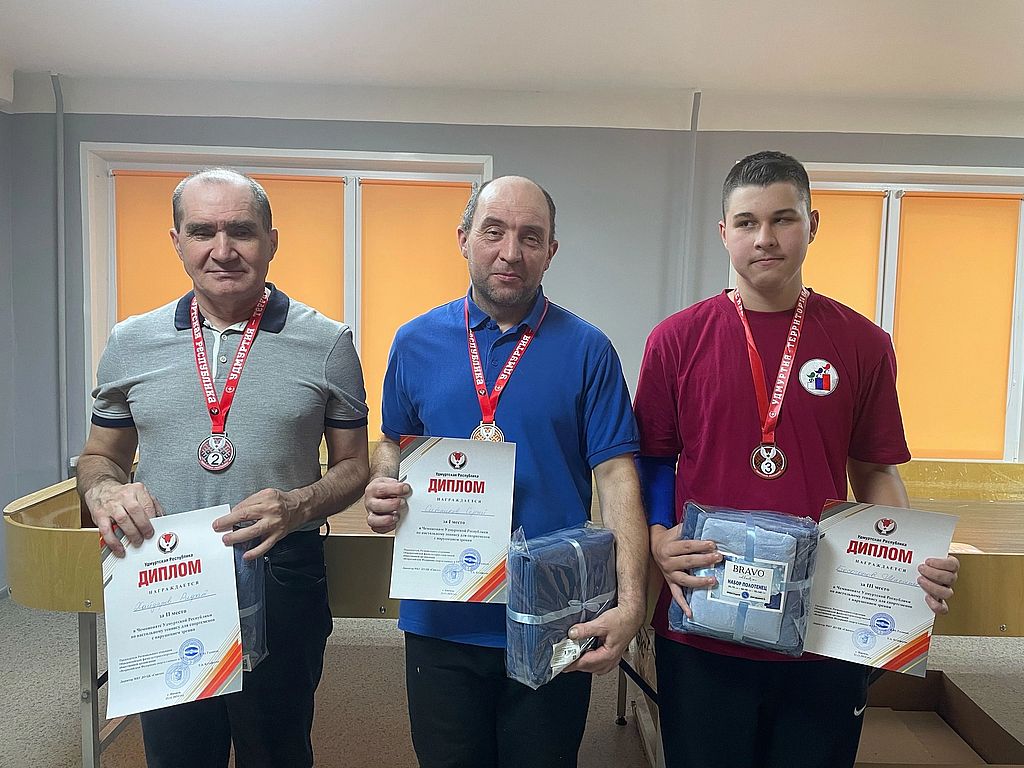 победители среди мужчин