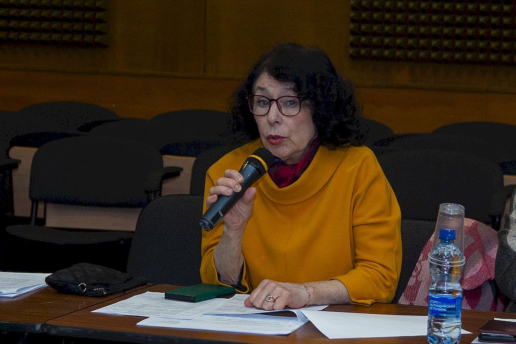 выступление заместителя начальника управления по работе с санаторными учреждениями ВОС Елены Гюльбадамовой