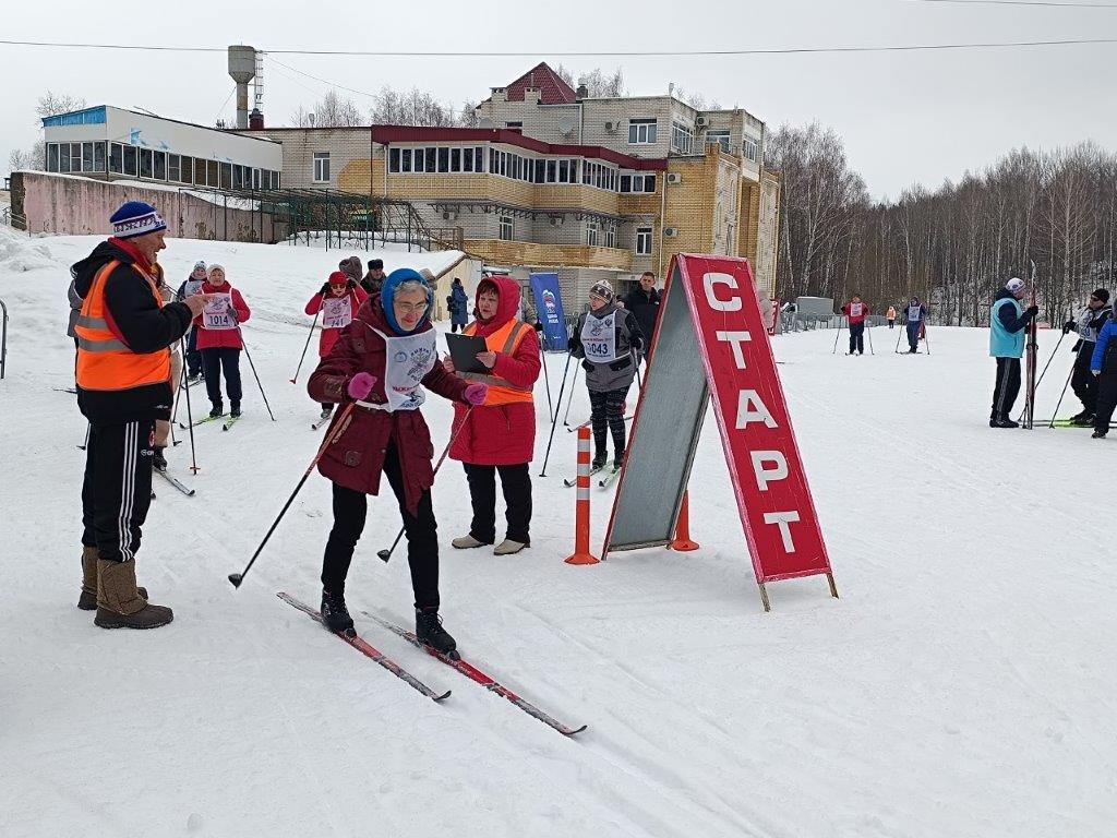 Участники гонки на старте