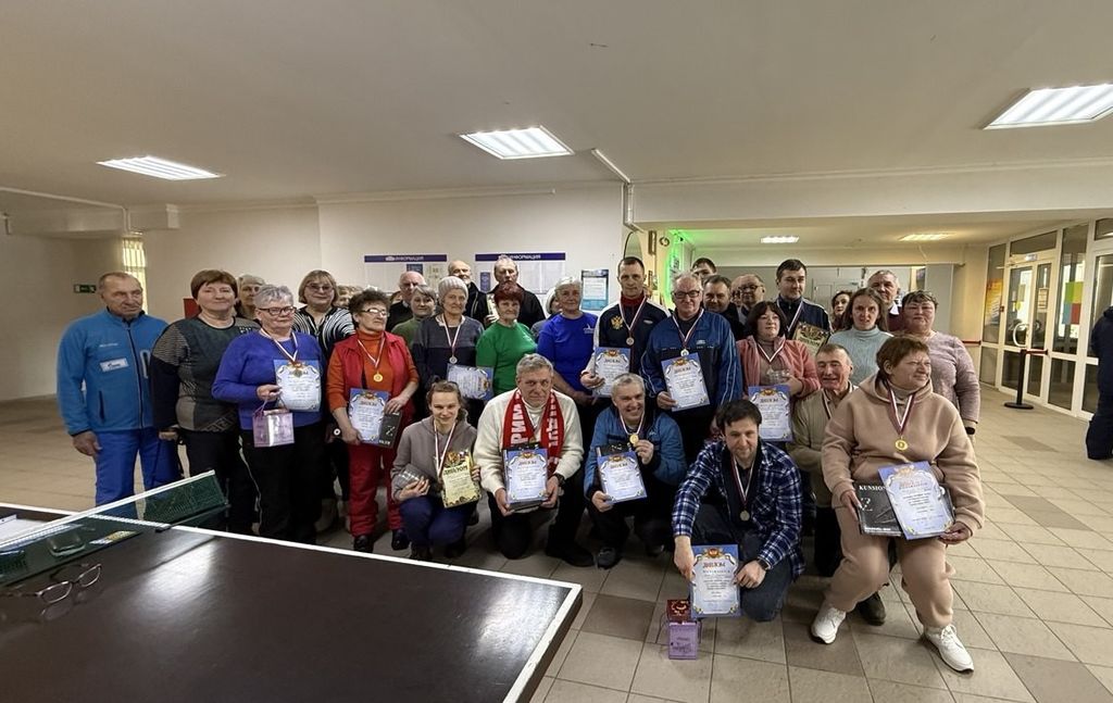 Общее фото участников и победителей соревнований