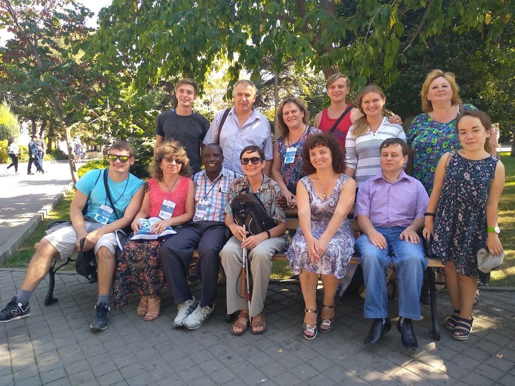 Общая фотография участников конгресса в парке Севастополя