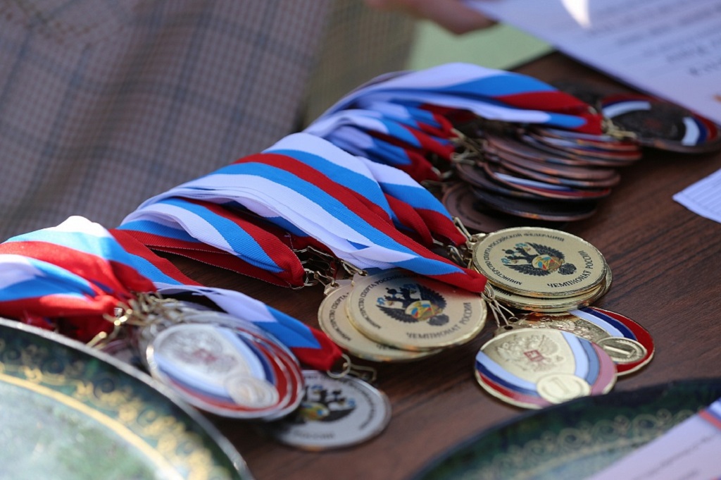 Медали для победителей чемпионата