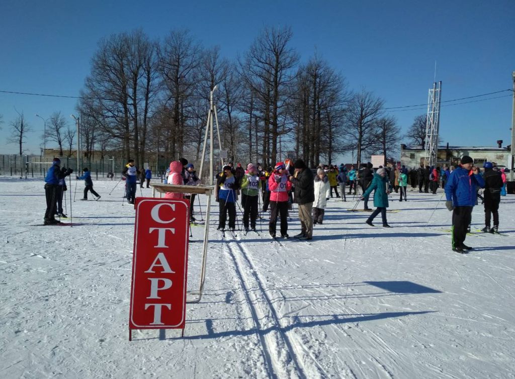 Лыжная база город Ужур