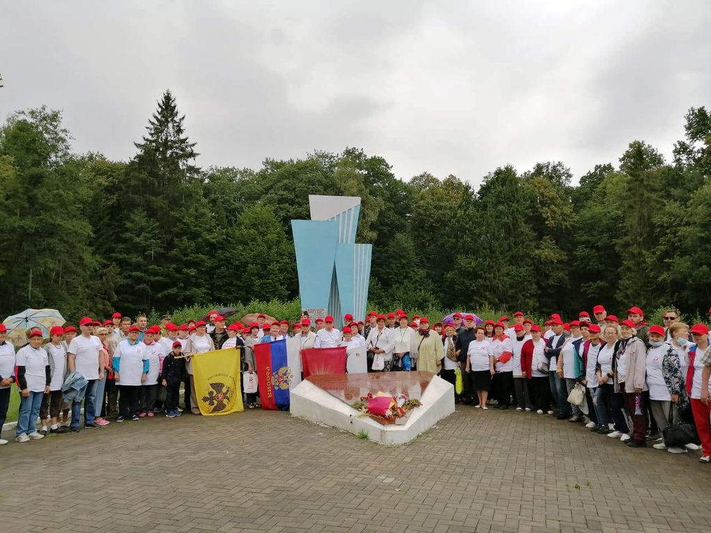 Активисты ВОС на местах боевой славы