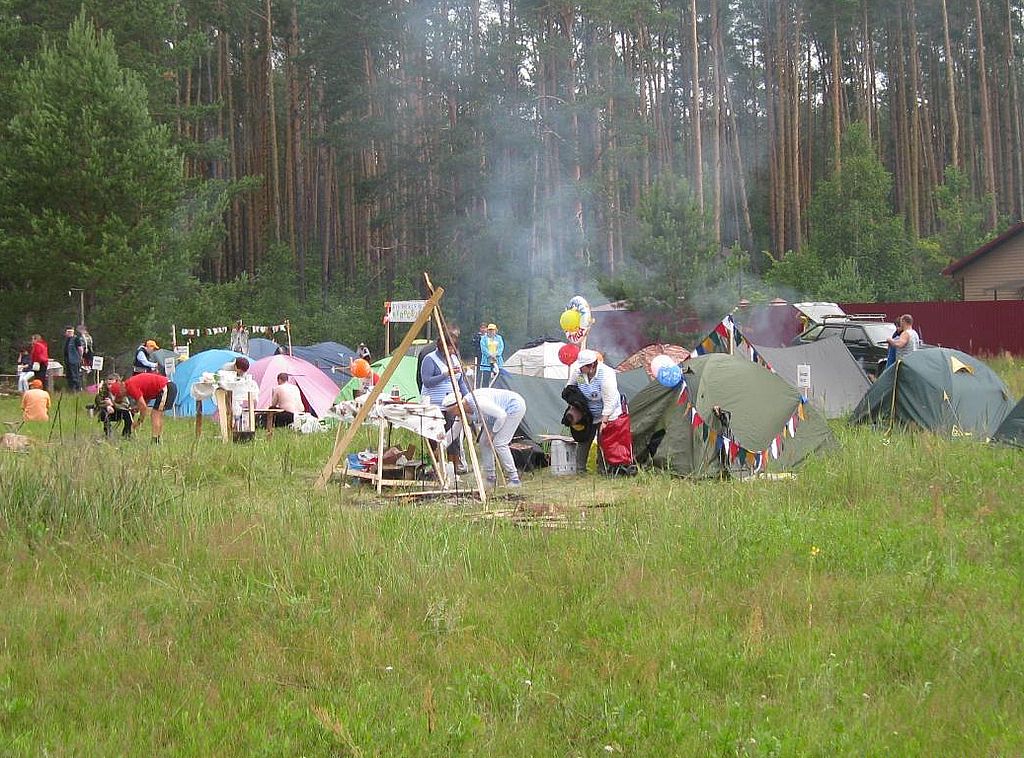 Палаточный лагерь