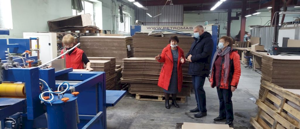 Экскурсия по предприятию ВОС ООО "ЕП "Гофрорек"