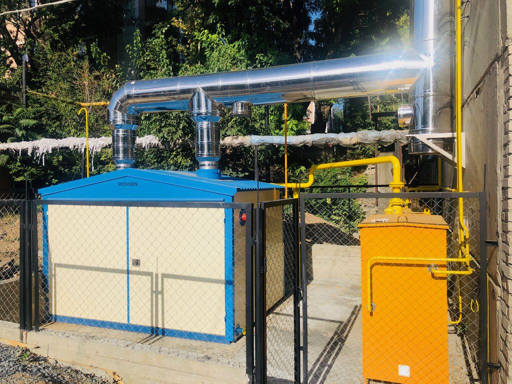 Новая котельная на предприятии ВОС ООО «Батайское ПО «Электросвет»