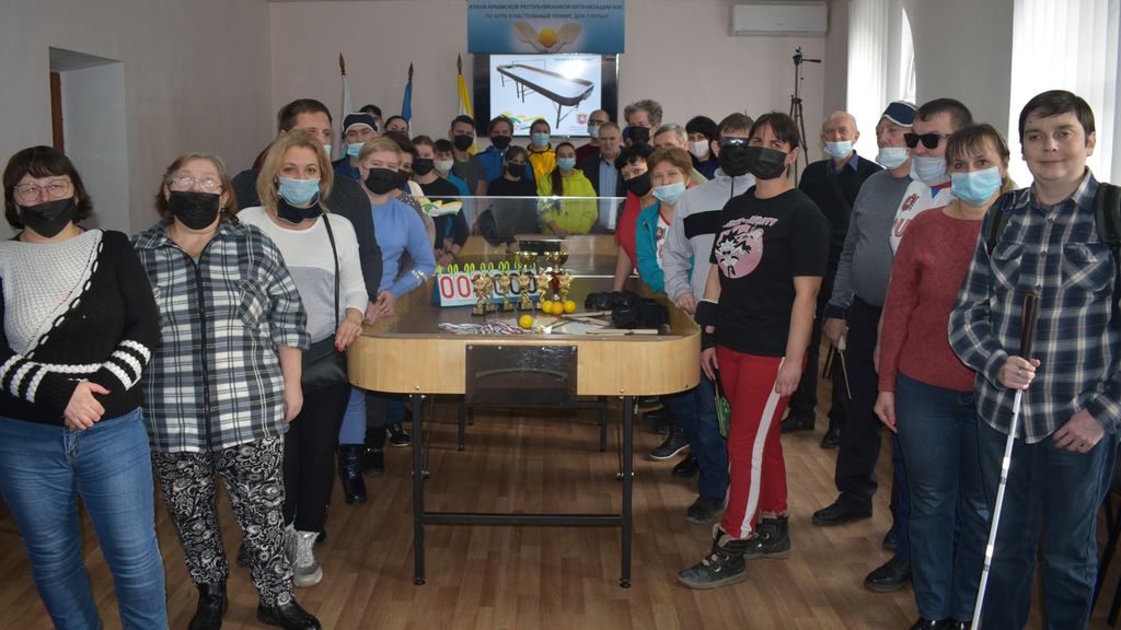 Спортсмены Крымской РО ВОС на торжественной церемонии награждения