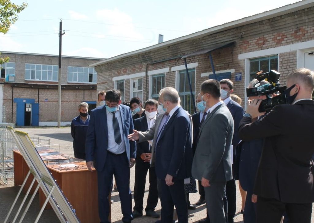 Ознакомления заместителя премьер-министра РБ с продукцией предприятия ВОС