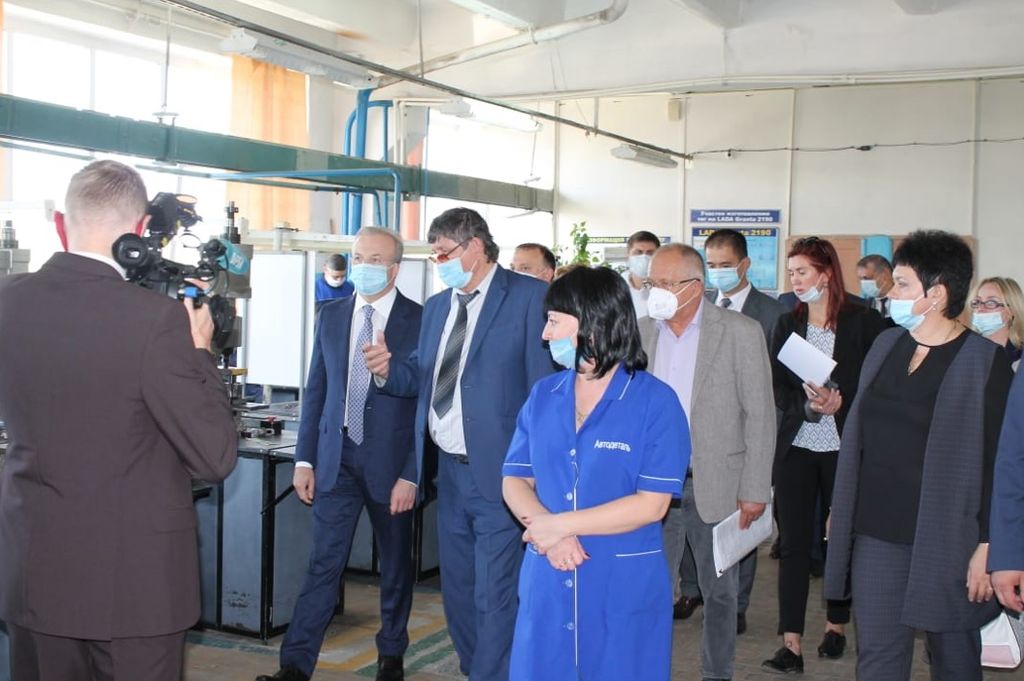 Осмотр производственных линий ООО "Белавтодеталь"