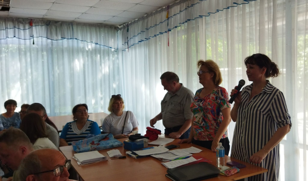 Cеминар по обучению актива Ростовской РО ВОС работе с инвалидами по зрению