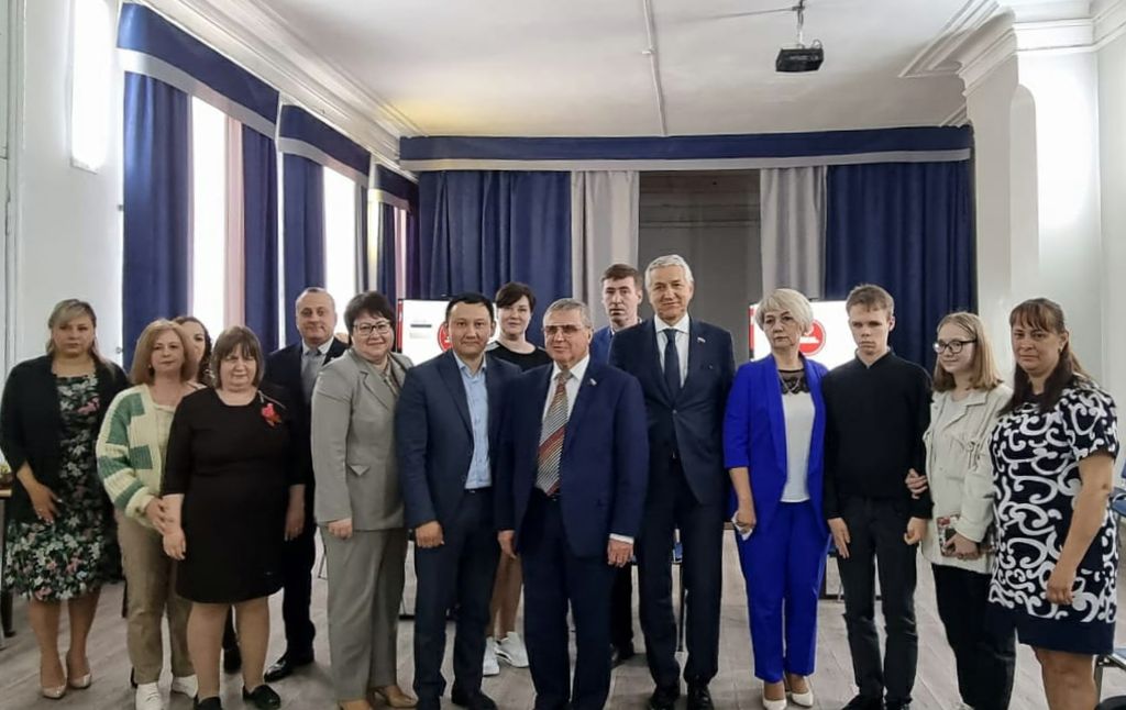 Встреча вице-президента ВОС О. Н. Смолина с представителями органов власти Астраханской области