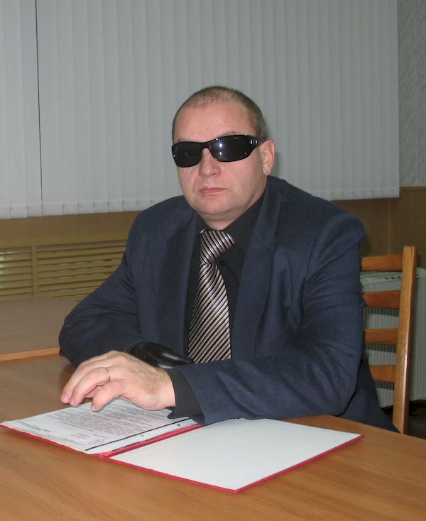 Председатель Тамбовской региональной организации ВОС М. В. Смольянинов