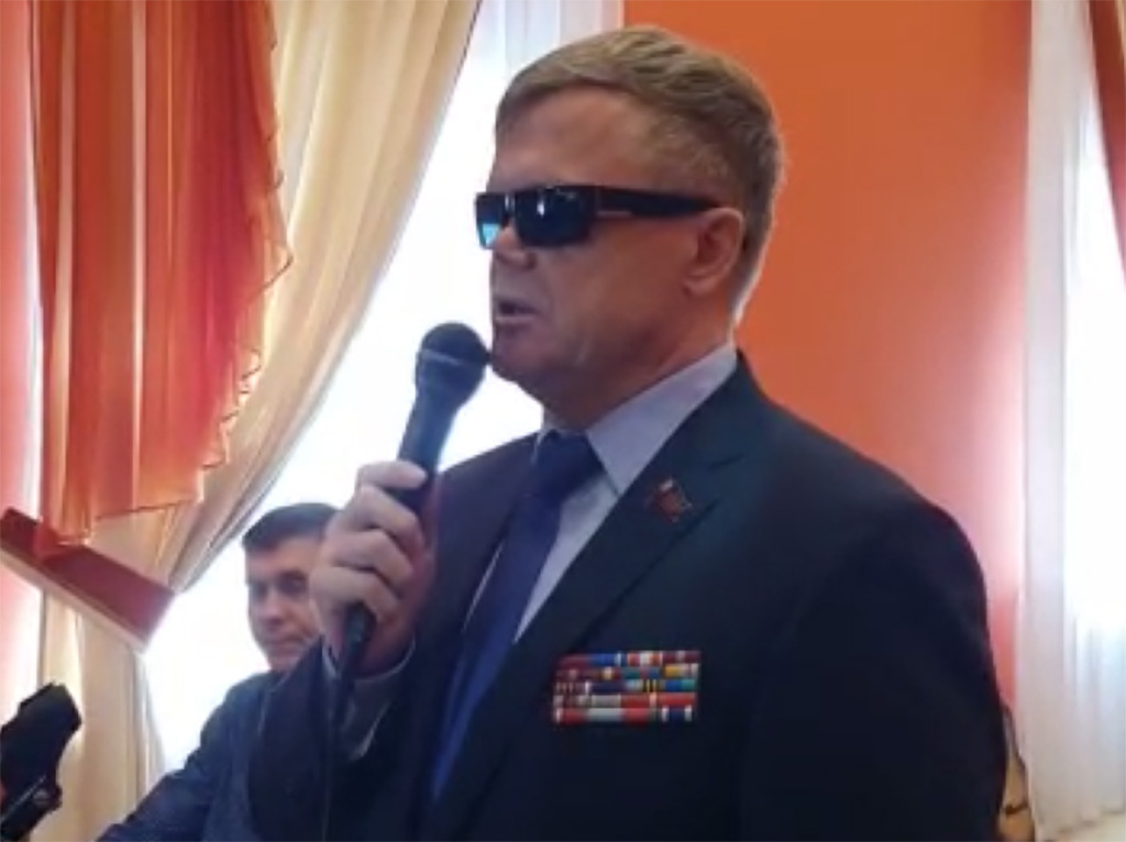 Выступление вице-президента ВОС В. С. Вшивцева