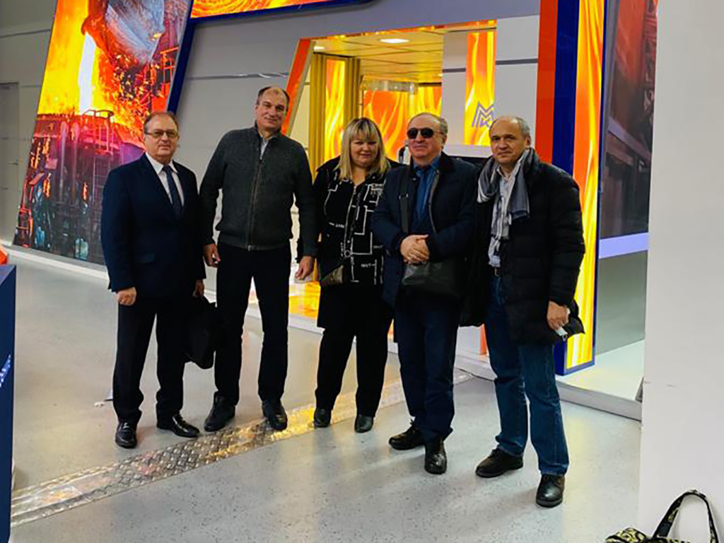 Представители ВОС и ПАО "ММК" на 26-ой Международной промышленной выставки «Металл-Экспо 2020»