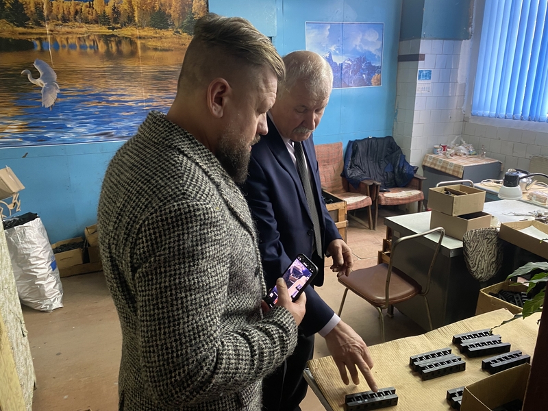 Экскурсия по производственным цехам предприятия ВОС ООО "Клинцовское УПП"