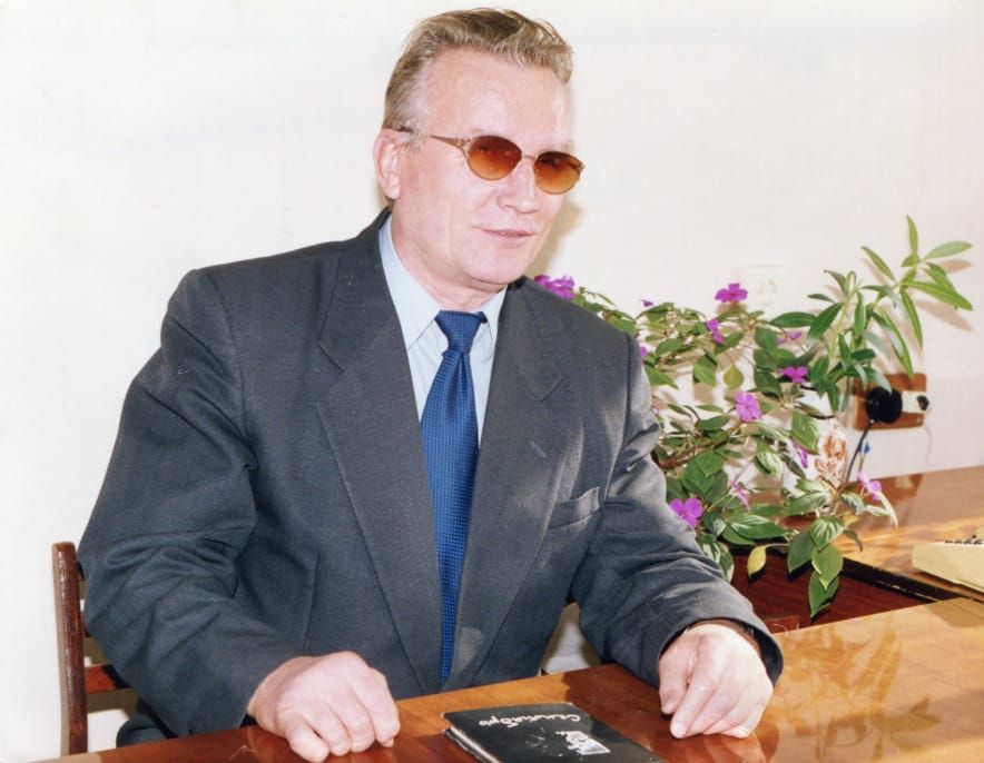 Председатель Центральной контрольно-ревизионной комиссии ВОС Л. Ф. Смелков
