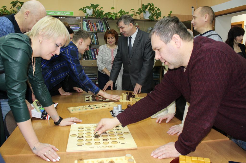 Знакомство председателей и секретарей РО ВОС с новыми настольными играми